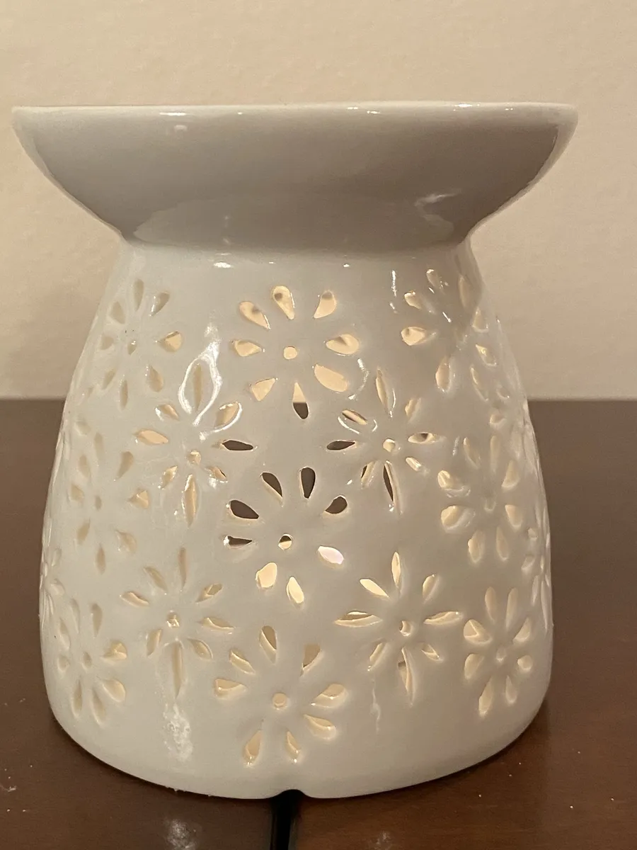 Translucent Porcelain Incense and Candle Holder