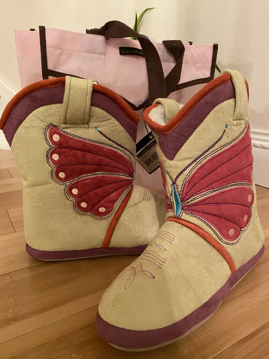CicciaBella Girls Cowgirl Butterfly L/XL