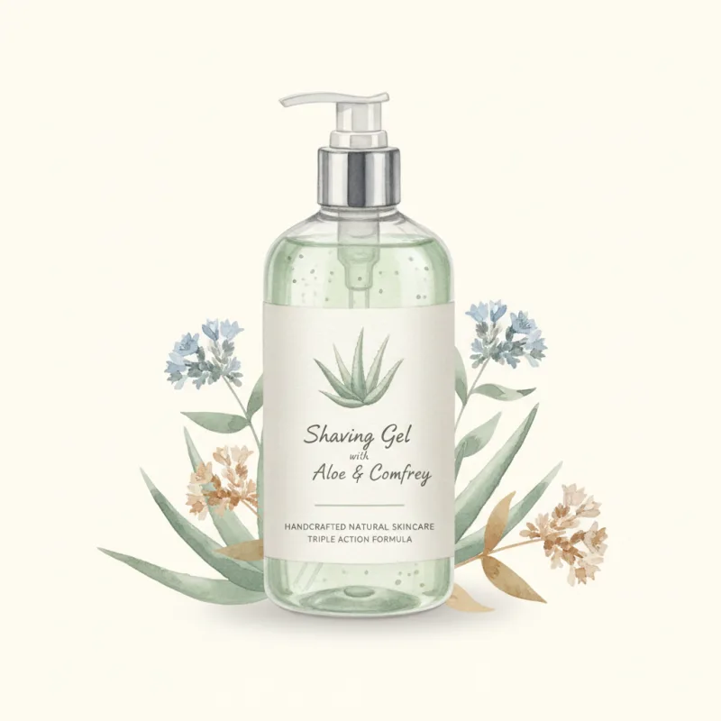 Shaving Gel with Aloe & Comfrey